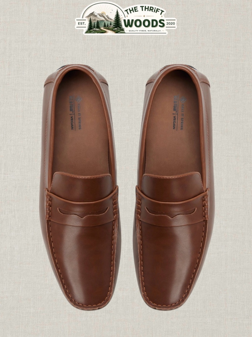 Forini Loafers in Cognac